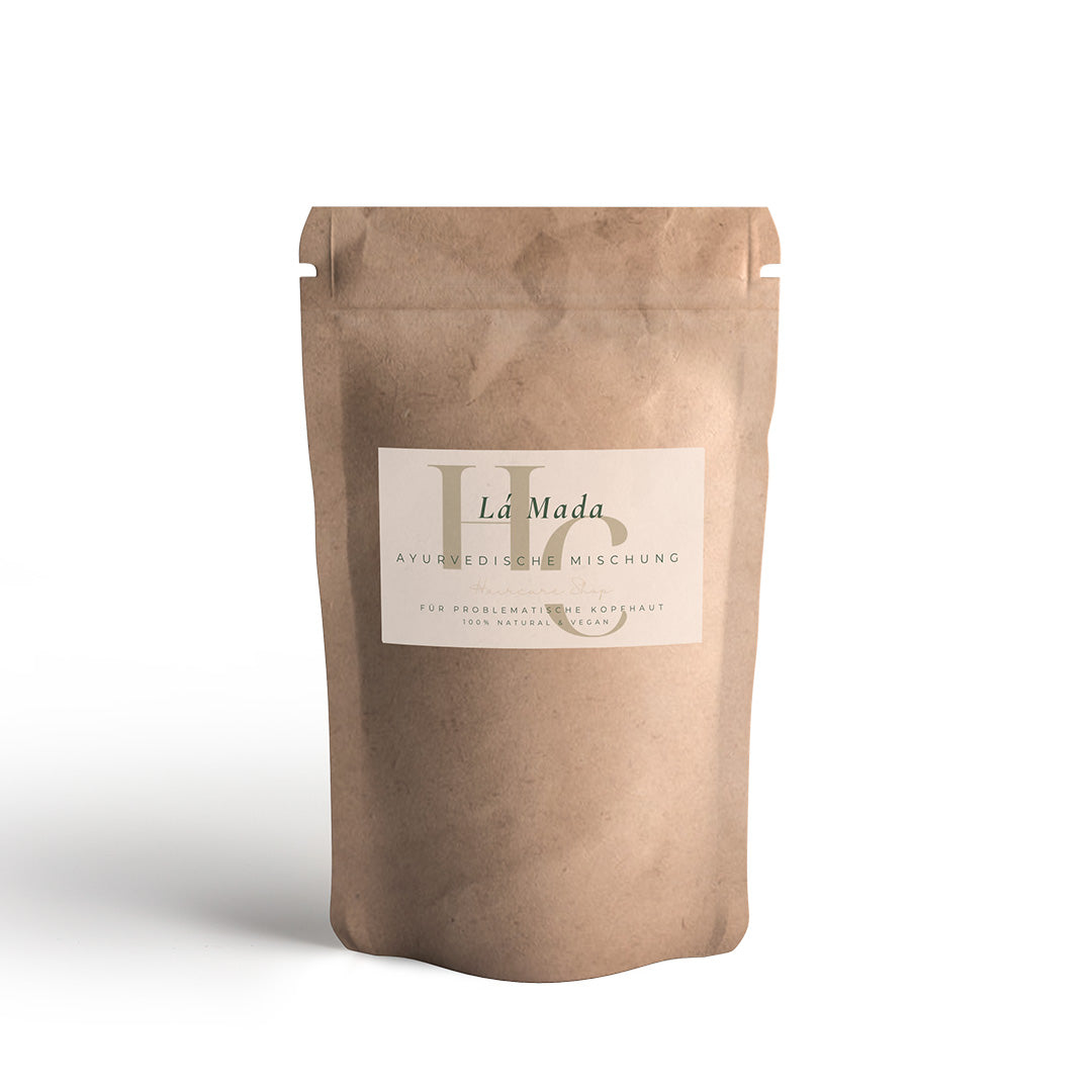 Ayurvedische Mischung problematische Kopfhaut